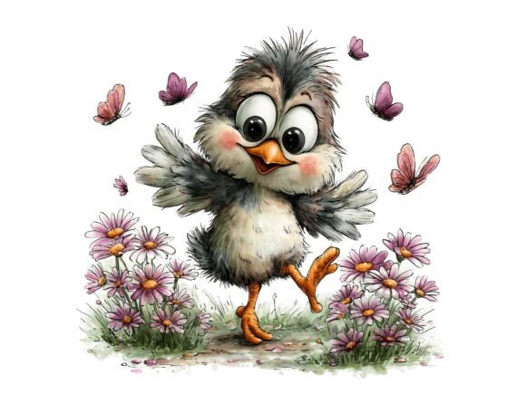 Charming Spring Illustrations: The 15 Whimsical Easter Storybook Set